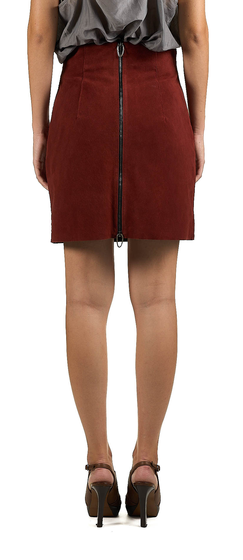 DANIELE BASTA LEATHER AND SILVER JACKET